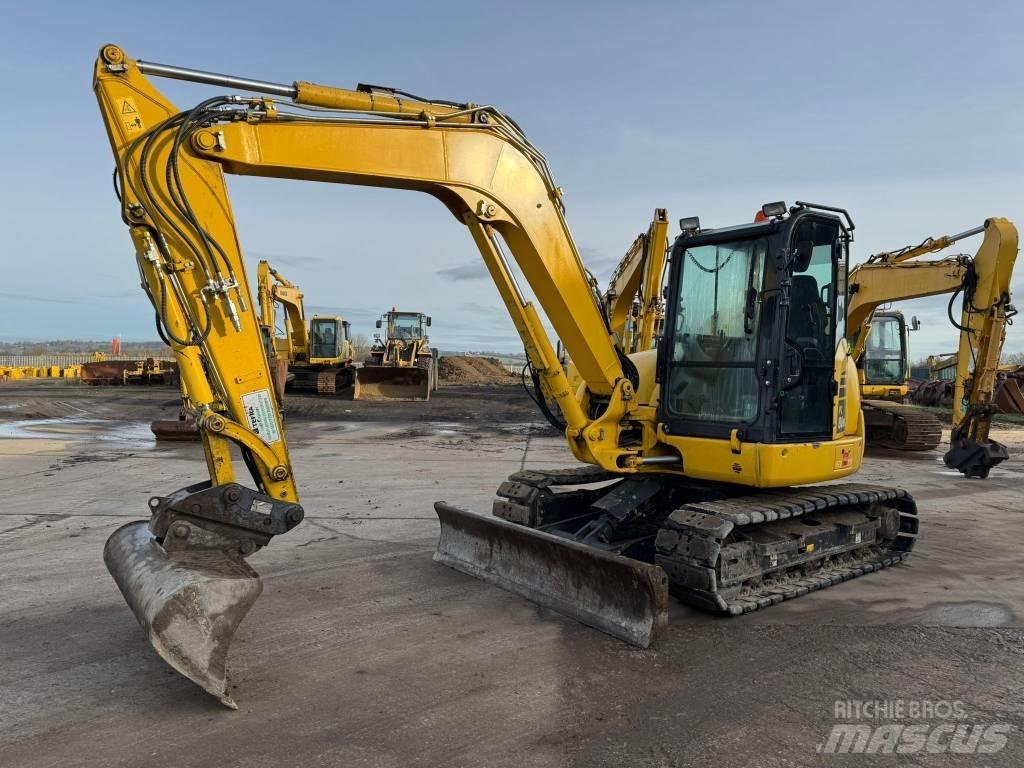 Komatsu PC80MR-5 小型挖掘机