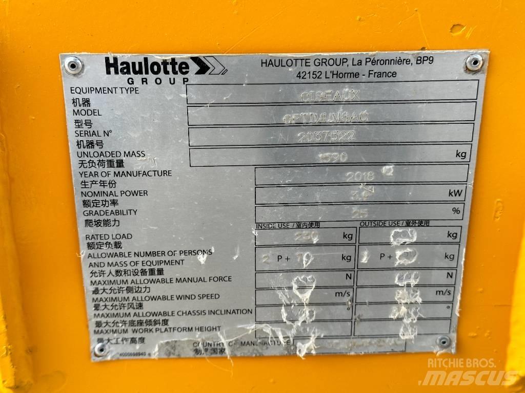Haulotte OPTIMUM 8 剪叉式升降机