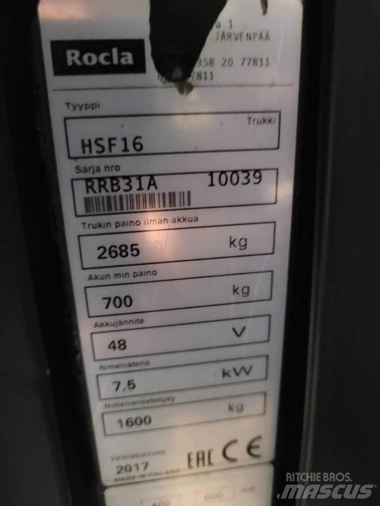 Rocla HSF16 前移式叉车