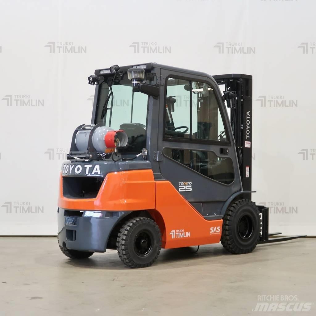 Toyota 02-8FGF25 天然气叉车