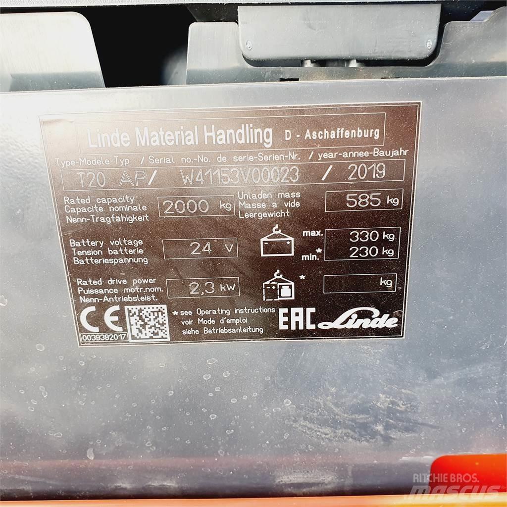 Linde T20AP Narrow 手摇升降机