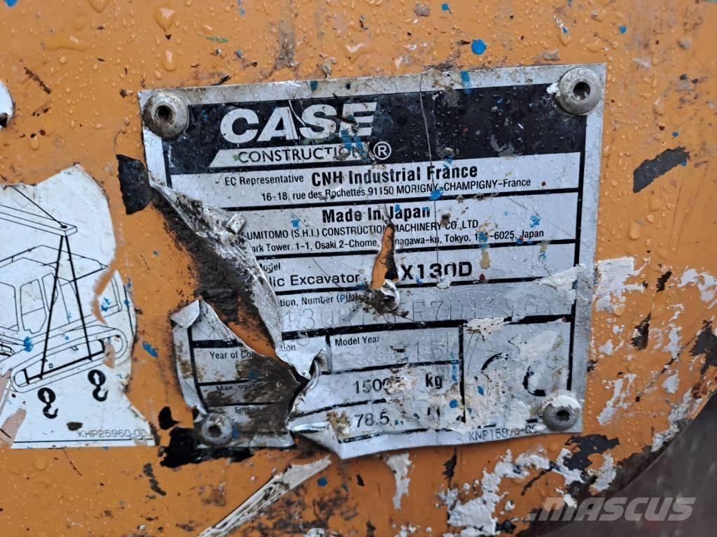 CASE CX 130 D 履带挖掘机