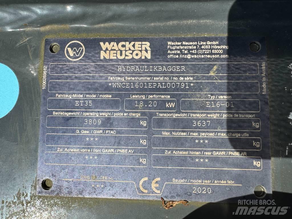 Wacker Neuson ET35 履带挖掘机