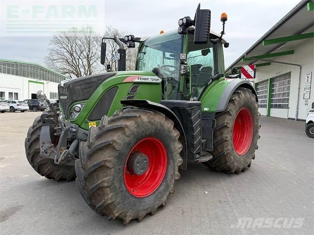 Fendt 724 vario s4 拖拉机/农用车