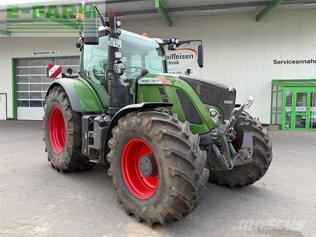 Fendt 724 vario s4 拖拉机/农用车