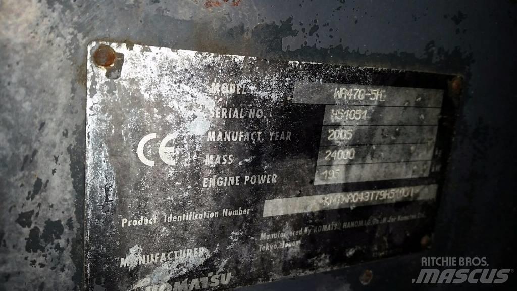 Komatsu WA470-5 轮式装载机