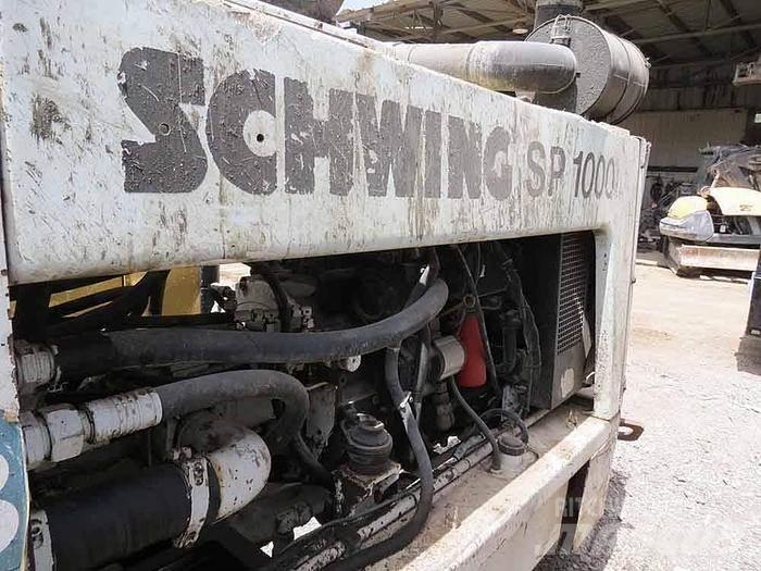 Schwing SP1000 混凝土输送泵|布料机
