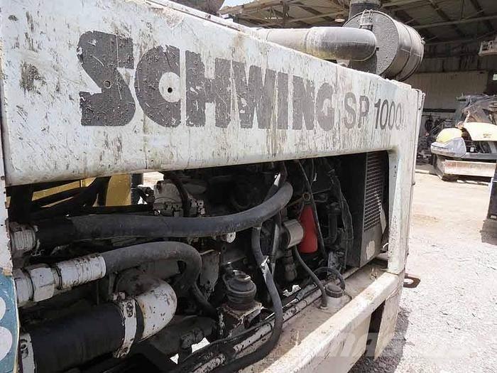 Schwing SP1000 混凝土输送泵|布料机