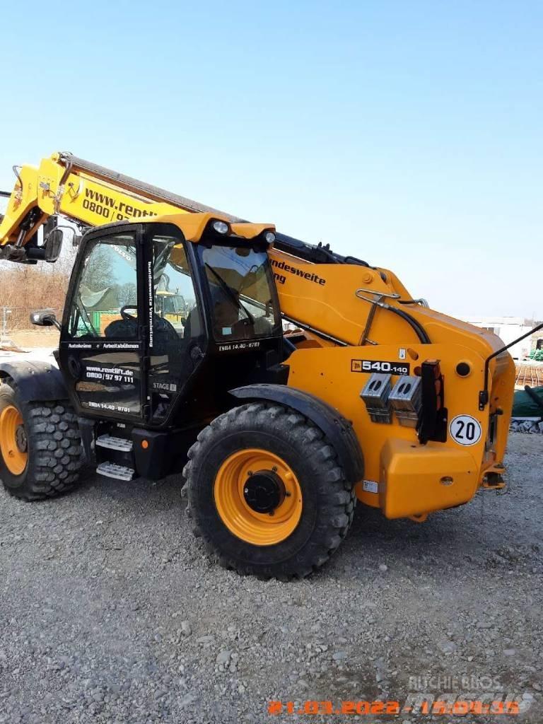 JCB 540-140 伸缩臂叉装车|叉装车