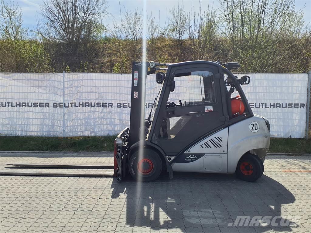 Linde H35T 天然气叉车