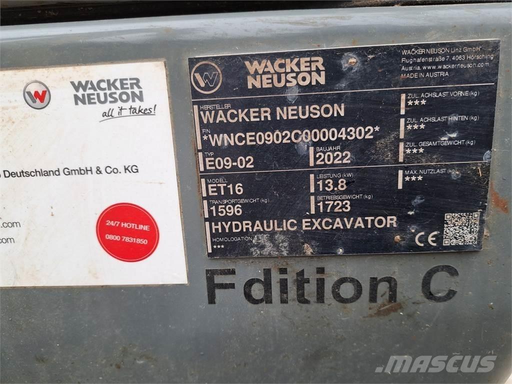 Wacker Neuson ET16 履带挖掘机