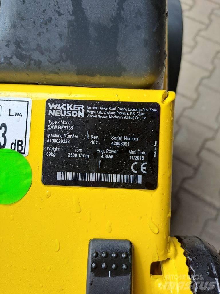 Wacker Neuson BFS735 岩石和混凝土锯