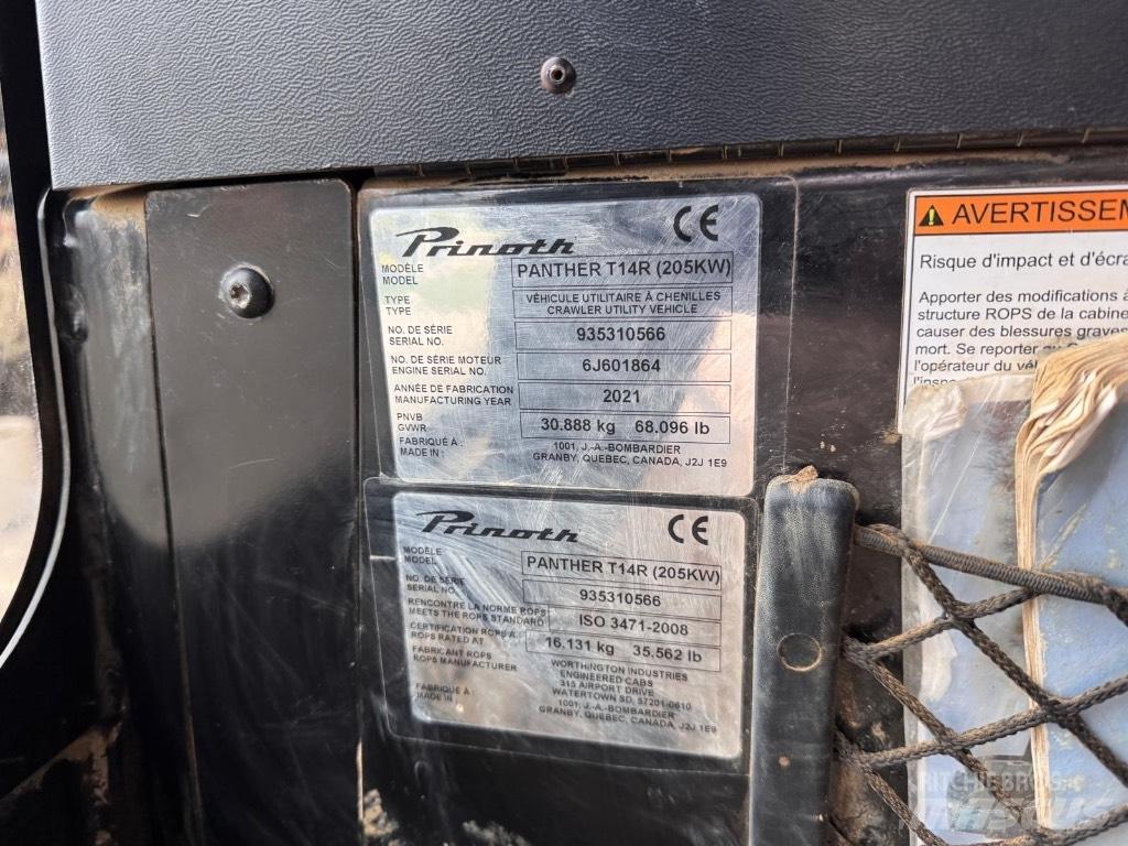 Prinoth Panther T14R 履带式自卸车