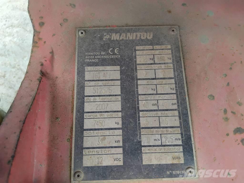 Manitou 160 ATJ 曲臂高空工作平台