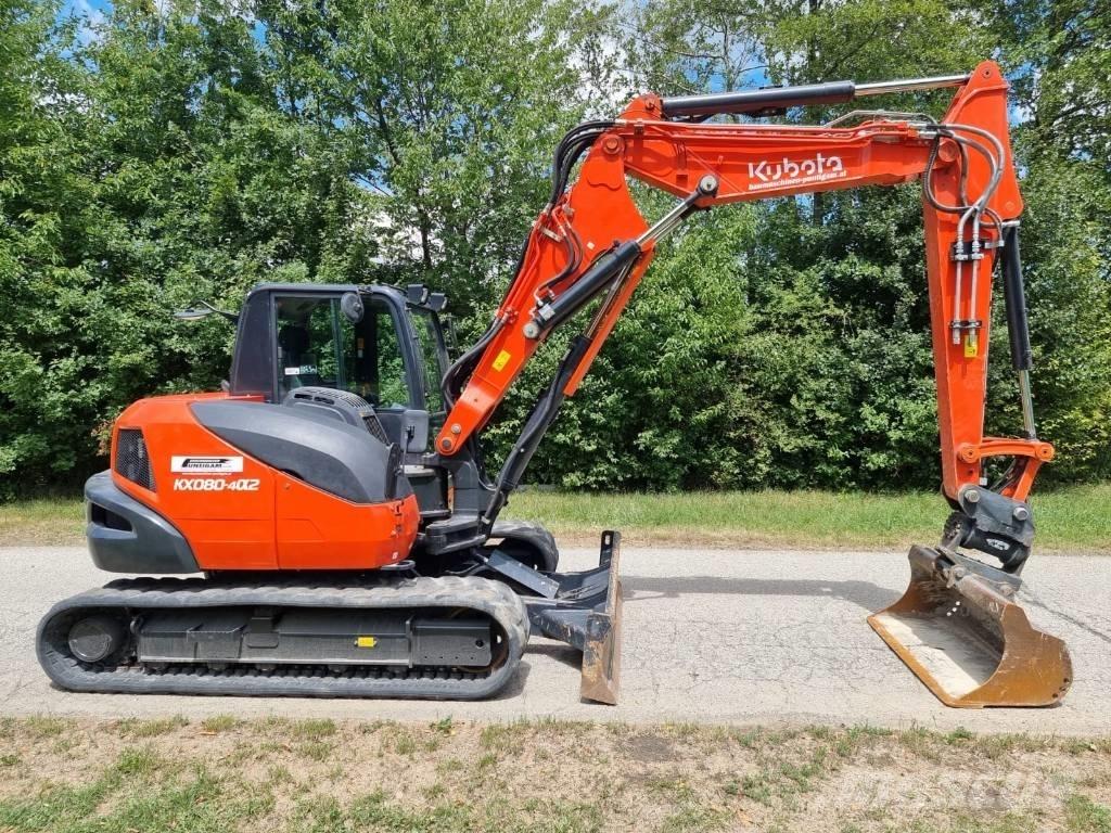 Kubota KX 080-4a2 中型挖掘机