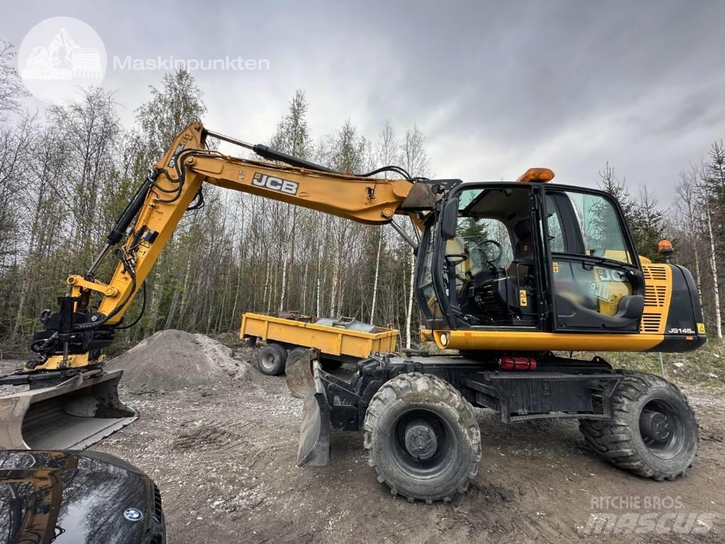 JCB JS 145 W 轮式挖掘机