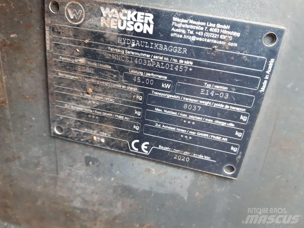 Wacker Neuson EZ80 履带挖掘机