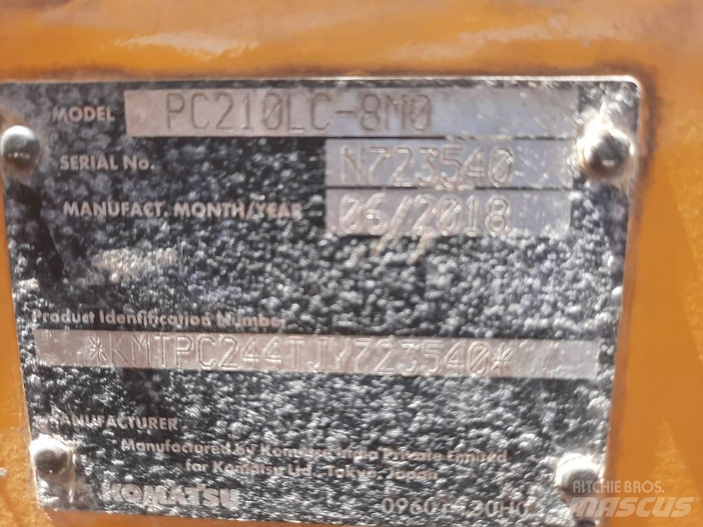 Komatsu PC 210 履带挖掘机