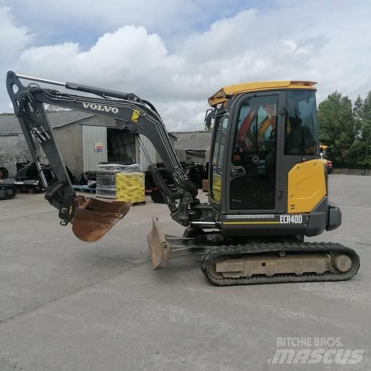 Volvo ECR 40 D 小型挖掘机