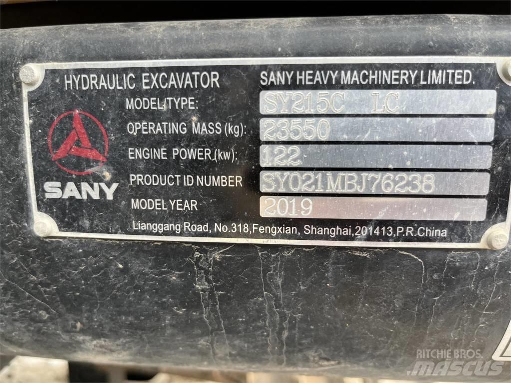 Sany SY215C 履带挖掘机
