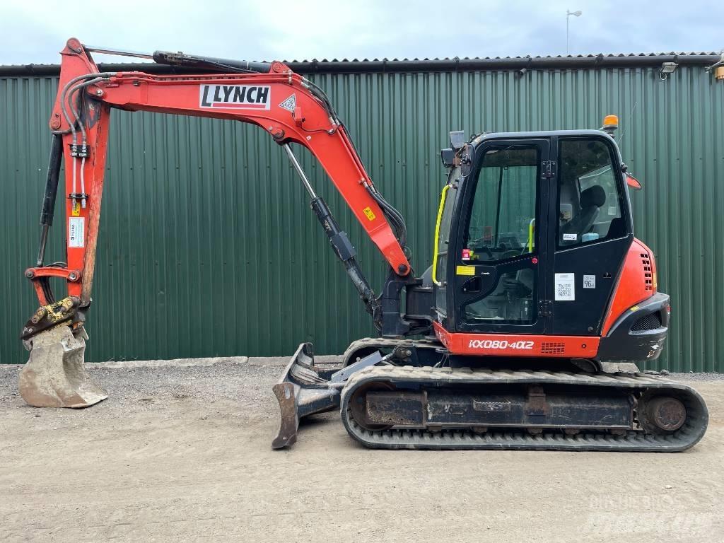 Kubota KX 080-4 中型挖掘机