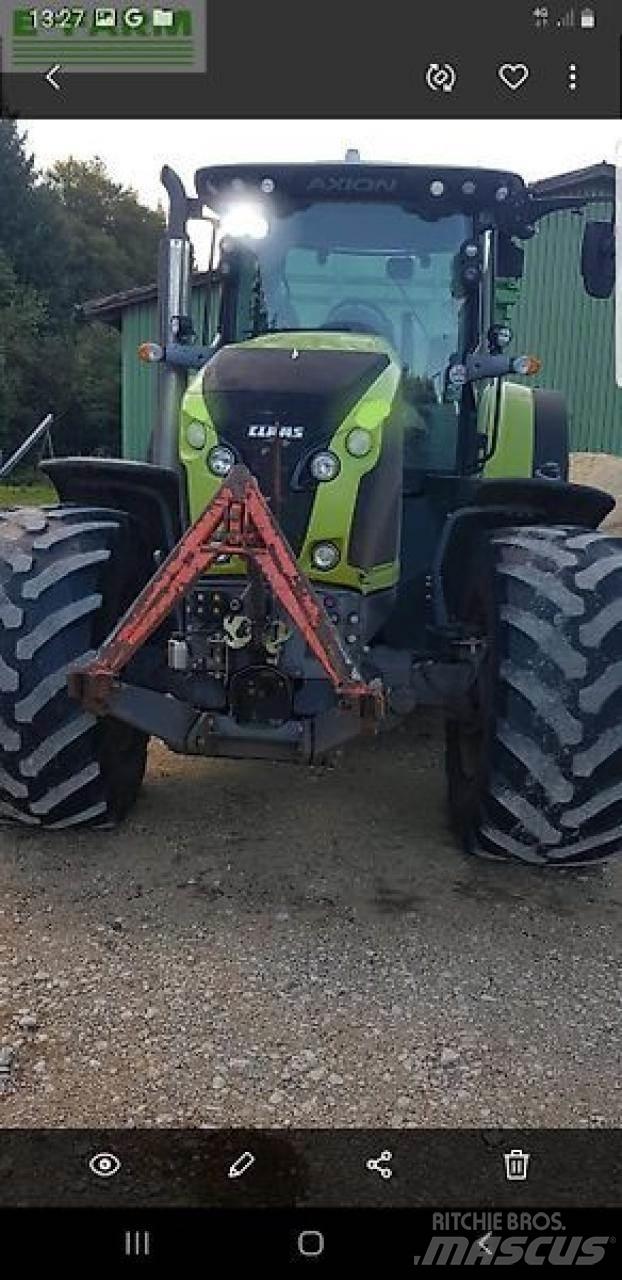 CLAAS axion 870 拖拉机/农用车