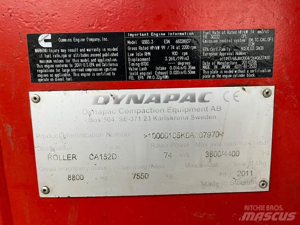 Dynapac CA152D 单轮压路机