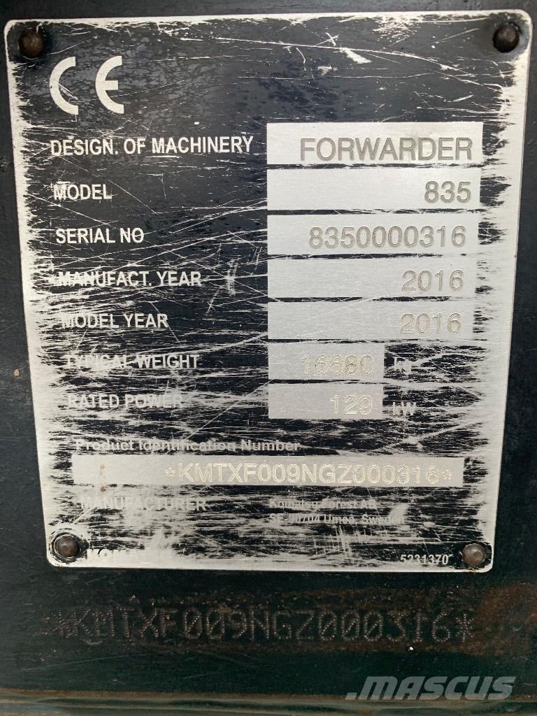 Komatsu 835 集运机