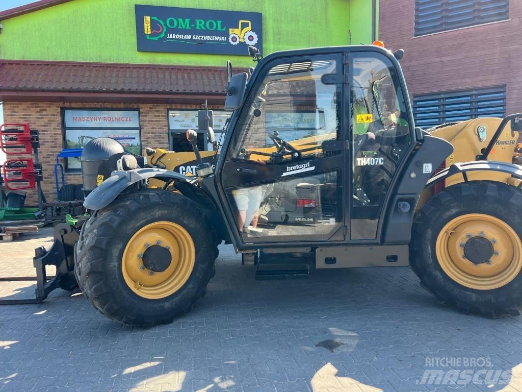 CAT TH 407 C 伸缩臂叉装车|叉装车