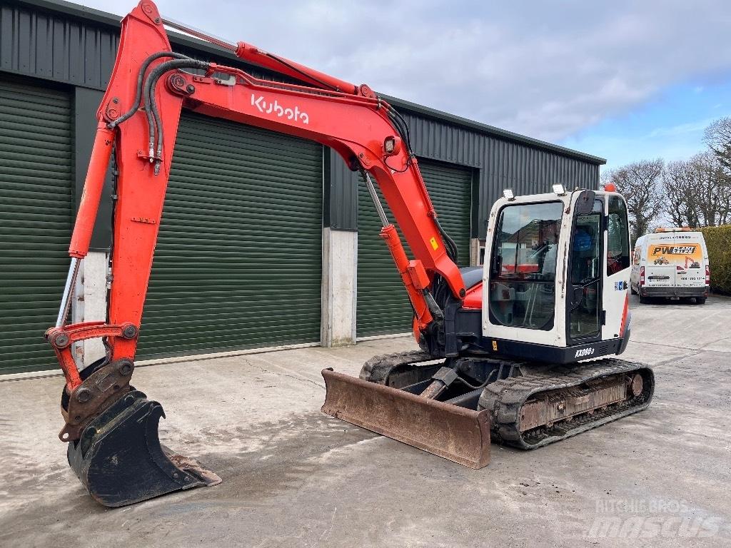 Kubota KX 080-3 小型挖掘机
