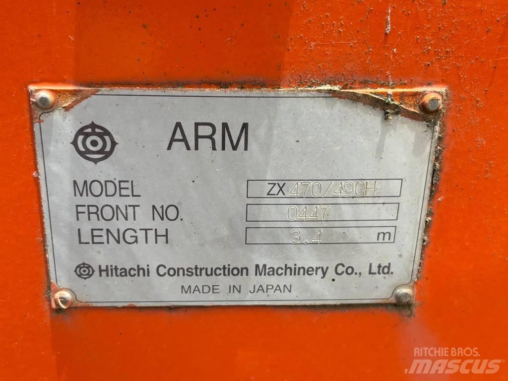 Hitachi Lepelsteel 吊杆和铲斗