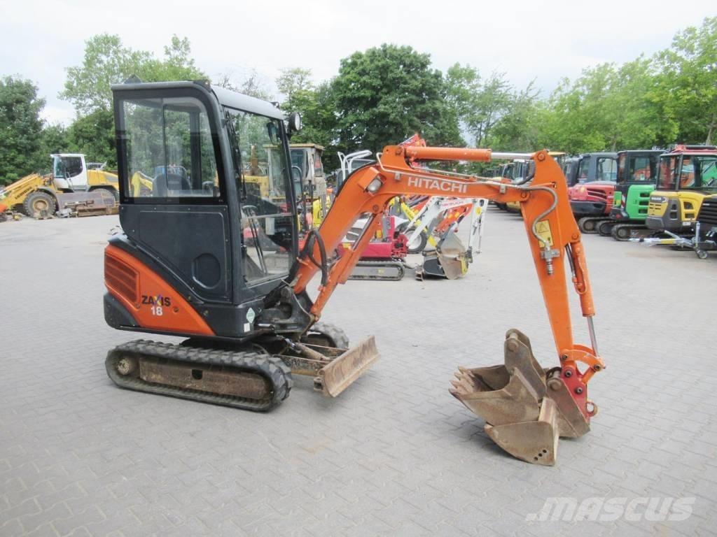 Hitachi ZX 18-3 CLR 小型挖掘机