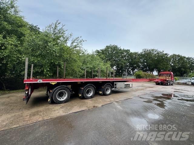 Broshuis 3AOU 平板半挂车\侧翻自卸半挂车