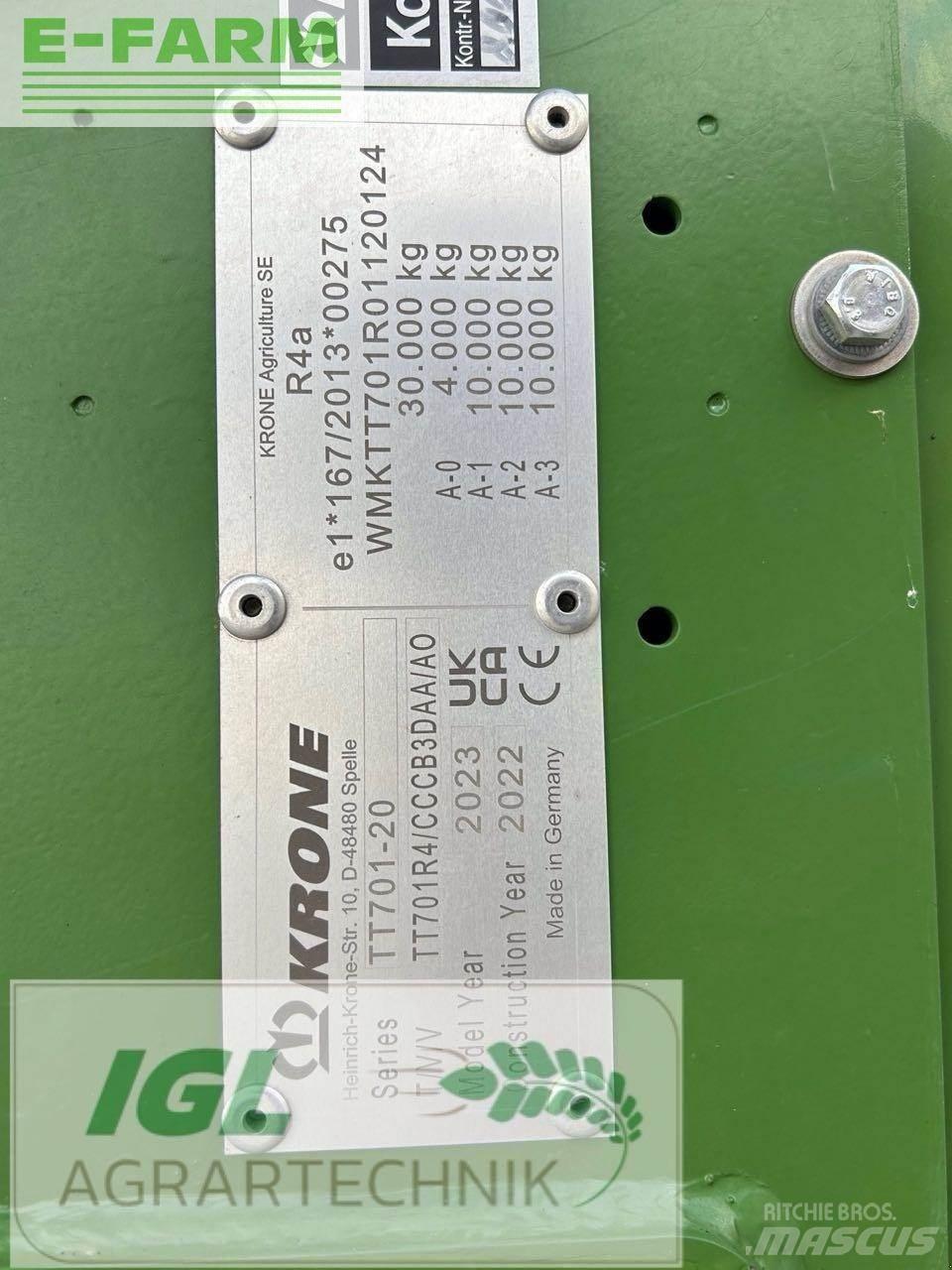 Krone tx 560 粮食车