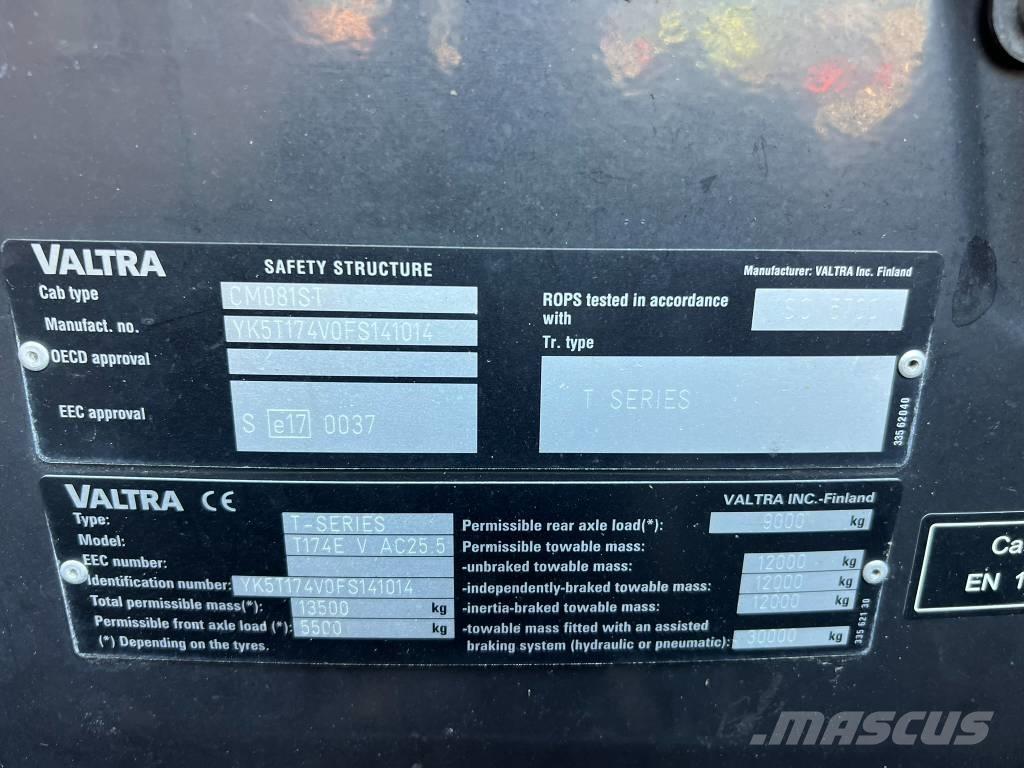 Valtra T 174 Versu 拖拉机/农用车