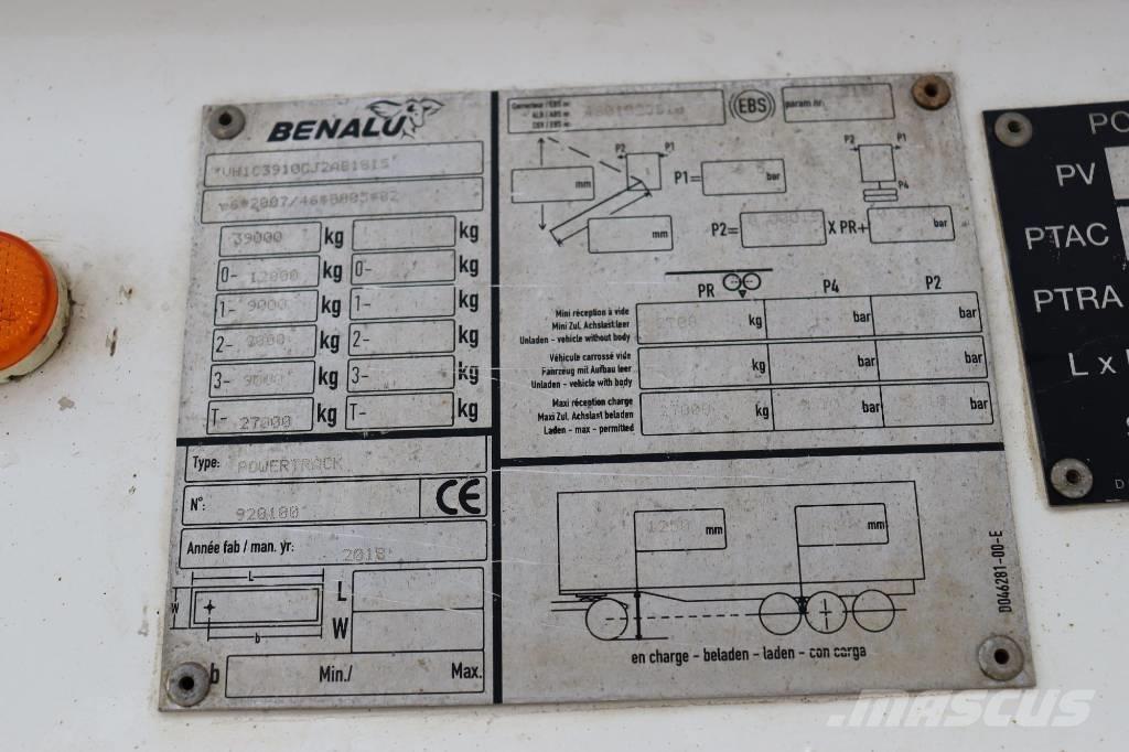 Benalu powertrack 自卸拖车