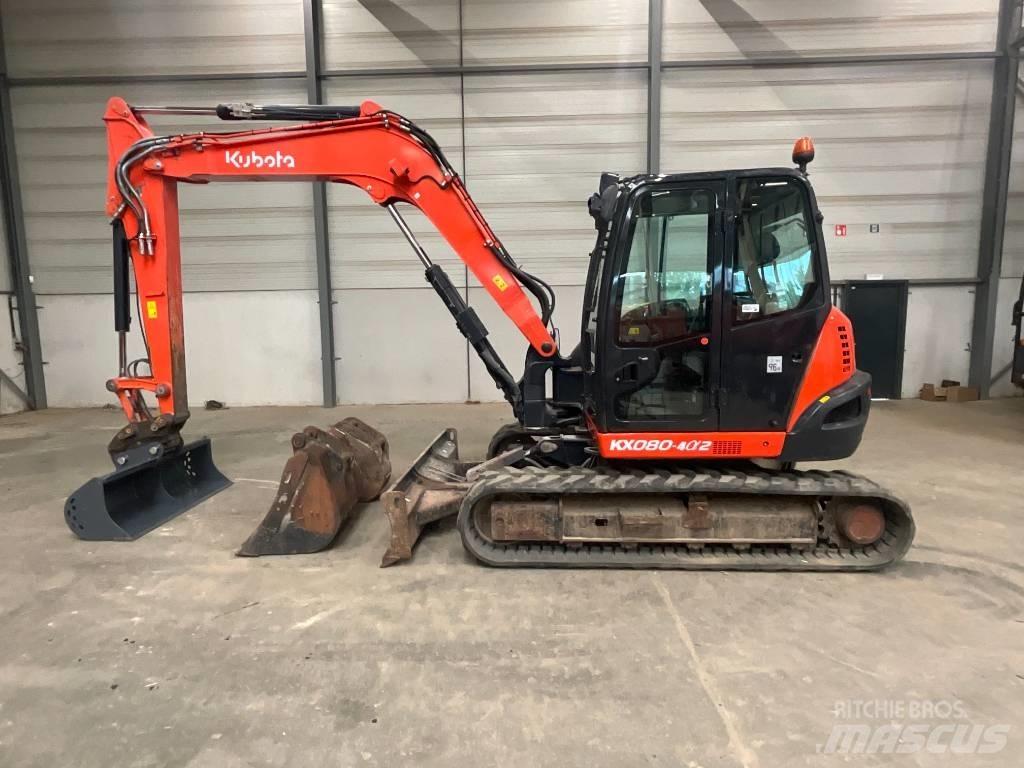 Kubota KX 080-4 A 2 中型挖掘机