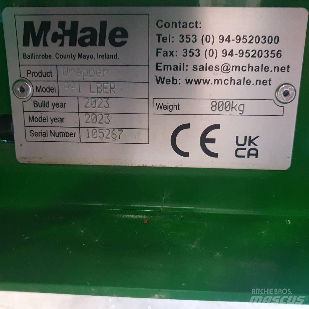 McHale 991 LBER 牧草包膜机