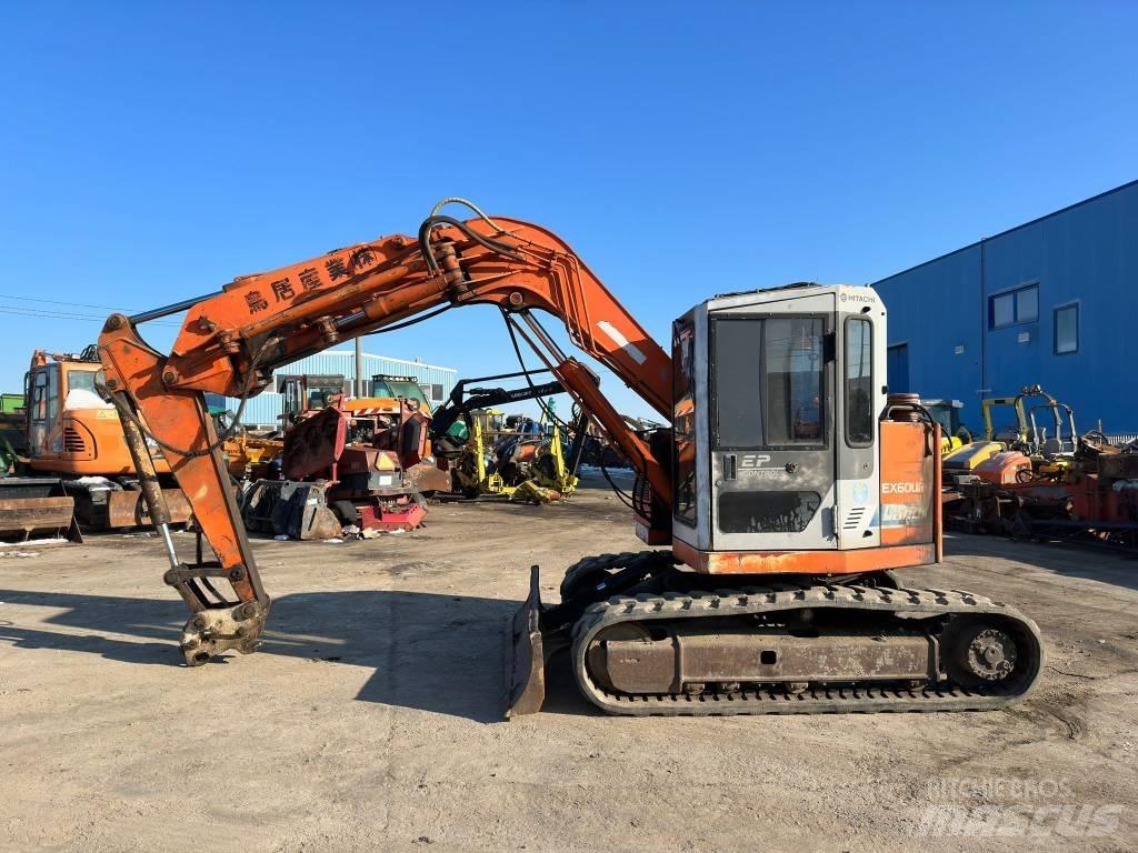 Hitachi EX 60 URG 小型挖掘机