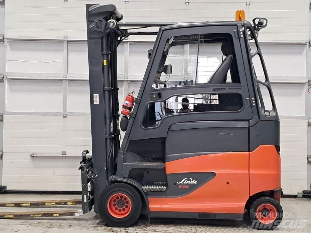 Linde E35HL-01 电动叉车