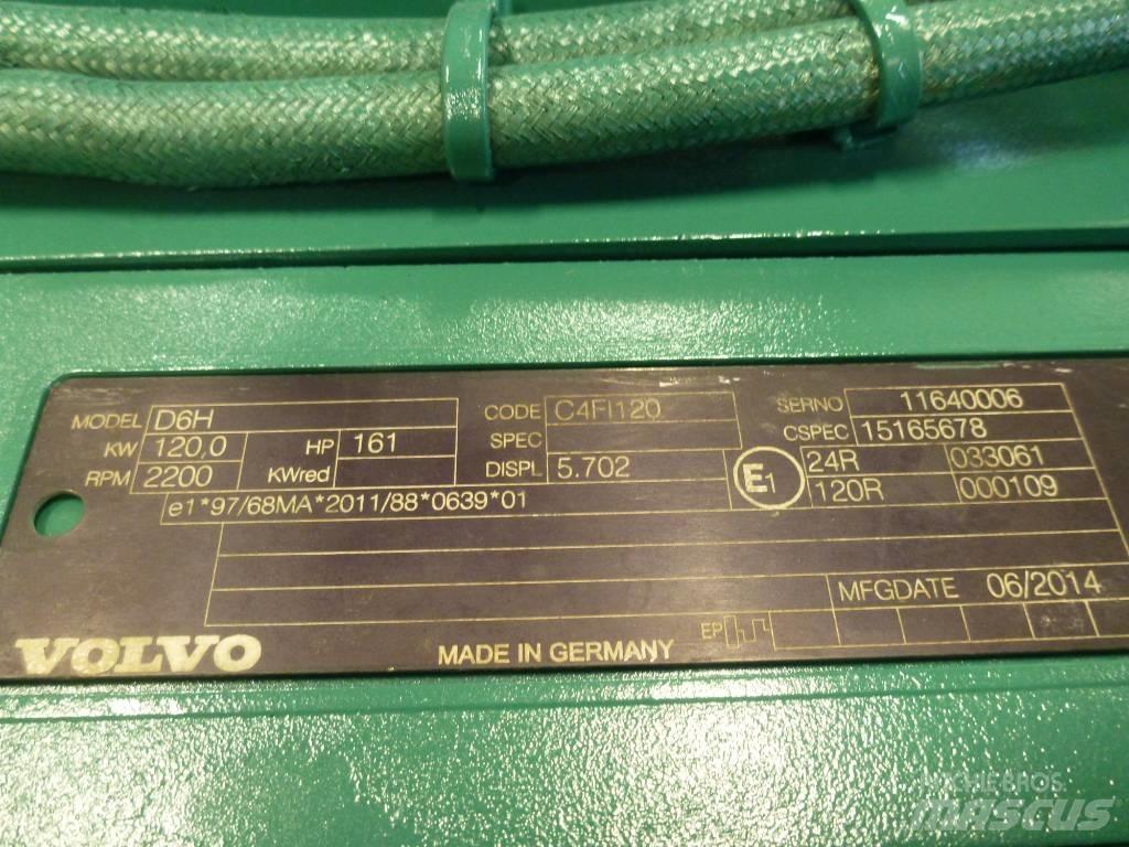 Volvo D6H C4FI120 发动机