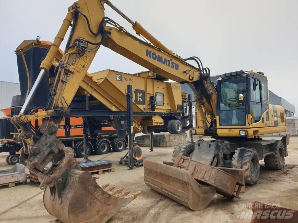 Komatsu PW180-7 轮式挖掘机