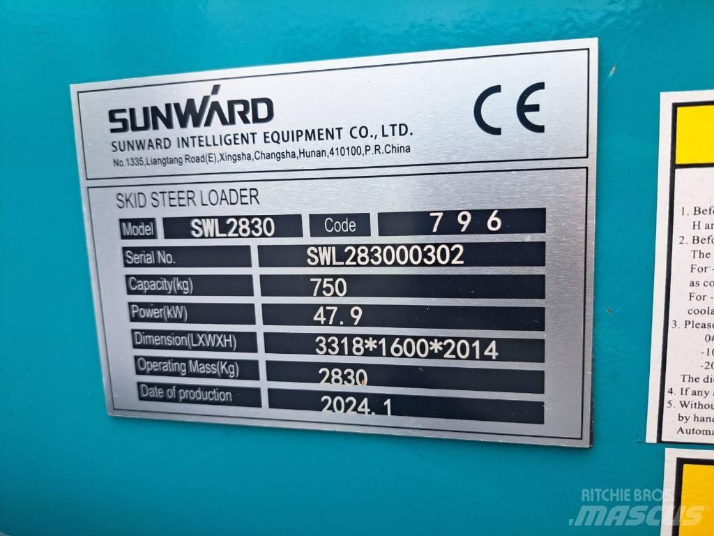 Sunward SWL 2830 滑移装载机