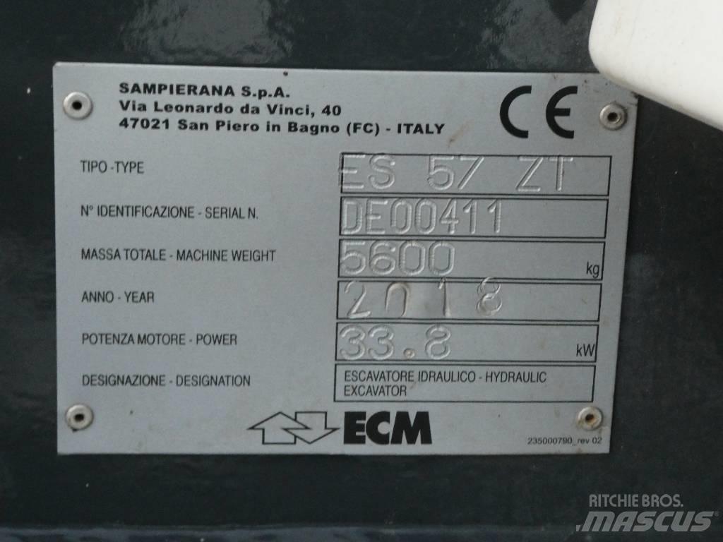 ECM ES 57 ZT 小型挖掘机