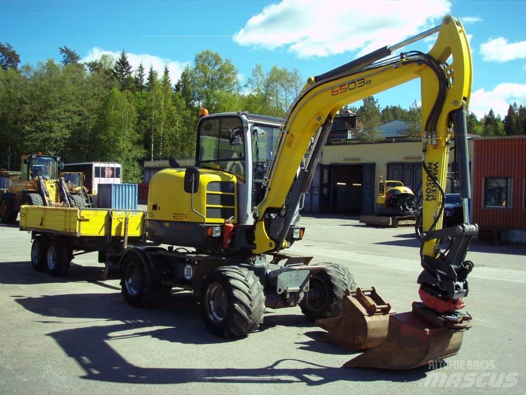 Neuson 6503-2 30Km/h 轮式挖掘机