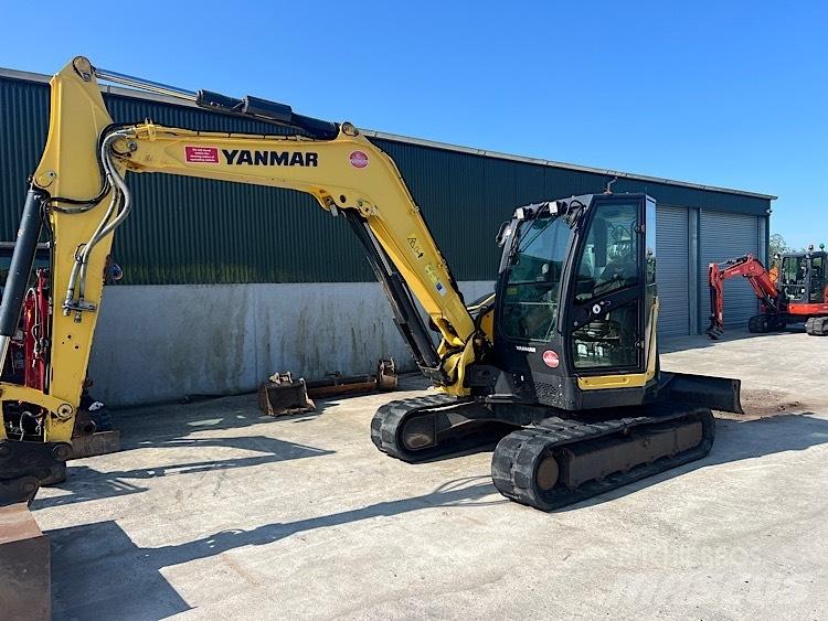 Yanmar Vio80-1a 中型挖掘机
