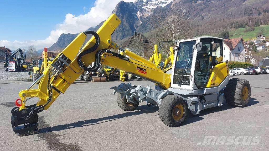 Menzi Muck M535 轮式挖掘机