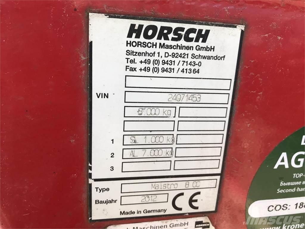 Horsch Maistro 8CC 精密播种机