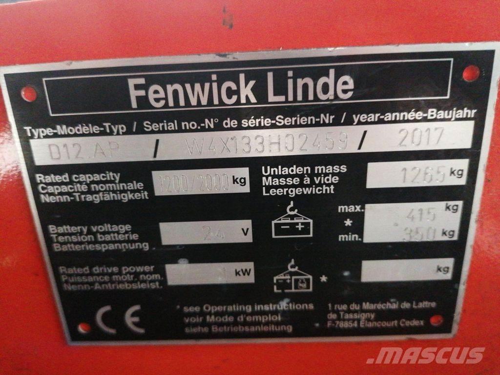 Linde D12AP 手推堆垛车