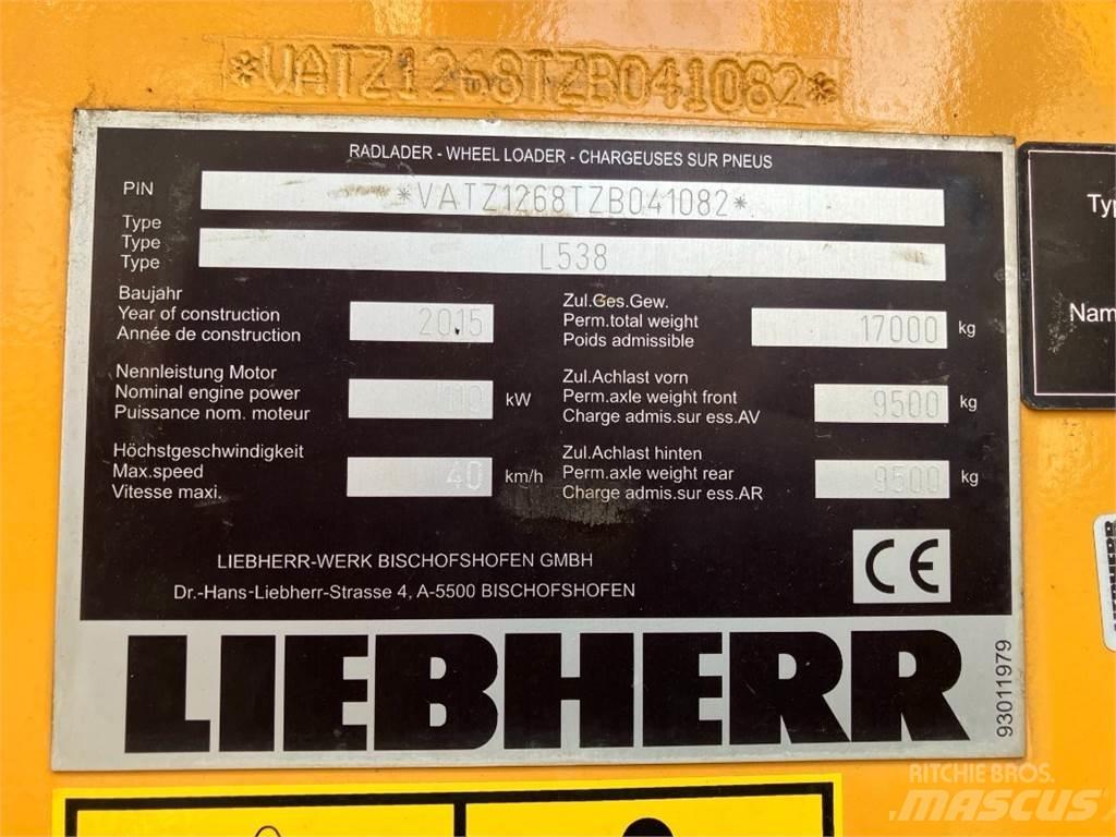 Liebherr L538 轮式装载机